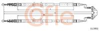 Трос стояночного тормоза задн OPEL ASTRA H all кроме SW (дисковые тормоза) 04-