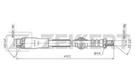 Шланг тормозной Ford Mondeo III 00-