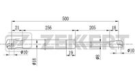 Амортизатор багажника Audi A3 I 96-, Audi A4 I 94-