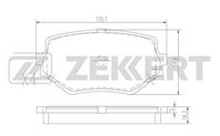 Колодки торм. диск. перед Suzuki Grand Vitara (FT, GT) 98-, Vitara (ET, TA) 95-, XL-7 01-