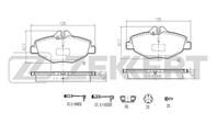 Колодки торм. диск. перед. MB E-Class (211) 02-