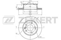 Диск торм. перед. VW Transporter IV 90-