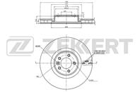 Диск торм. перед. Land Rover Range Rover IV 12-  R