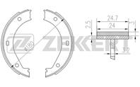 Барабанные тормозные колодки задние BK4135 от фирмы Zekkert