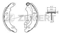 Колодки торм. бараб. зад Renault Clio II 98-, Logan (LS) 04-, Sandero 09-, Symbol I, II 98-