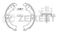 Колодки торм. бараб. зад. Toyota Camry (V10) 91-  