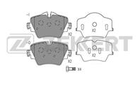 Колодки торм. диск. перед. BMW 2 (F45  F46) 13-  X