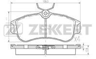 Колодки торм. диск. перед Nissan Almera (N15, N16) 95-, Primera (P10, P11) 90-