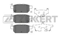 Колодки торм. диск. зад. Suzuki Swift (ZC72S  ZC82