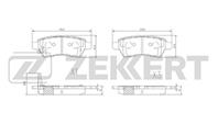 Колодки торм. диск. зад Nissan Navara (D40M) 05-, Pathfinder (R51M) 05-