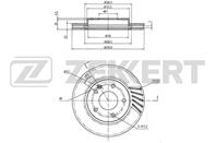 Диск торм. перед. MB A-Class (W168) 97-