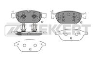 Колодки торм. диск. перед. Audi A6 II  IV 10-  A7 