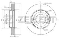 Диск торм. перед. Hyundai H-1 (TQ) 08-