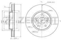 Диск торм. перед. Lexus IS 250-220D II 05-, IS 250C 09-, IS III 13-, TOYOTA Crown (S18_) 03-