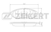 Колодки торм. диск. перед Chevrolet Aveo (T200) 03-, Aveo (T250, T255) 06-, Daewoo Kalos (KLAS) 02-