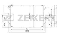 Радиатор охл. дв. Audi A3 II 03-, TT ll 06-, Skoda Octavia (1Z_) 04-, VW Golf V, VI 03-, Passat VI, VII 05-