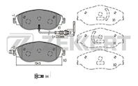 Колодки торм. диск. перед. с датчиком Audi A3 III-