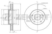 Диск торм. перед. Nissan Almera Tino (V10) 00-, Maxima (A33) 00-, Primera (P12, WP12) 02-, X-Trail (T30) 01-