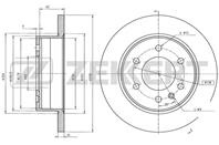 Диск торм. зад. MB Sprinter (906) 06-, VW Crafter 30-35 , 30-50 06-