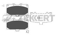 Колодки торм. диск. перед. Subaru Impreza (GD  GG)