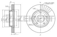 Диск торм. перед. Ford Maveric III 01-, Mazda Tribute (EP) 00-