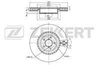 Диск торм. перед. Subaru Impreza (GD  GG) 00-