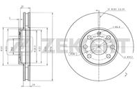 Диск торм. перед. Opel Astra G 98-, Astra H 04-, Zafira A 99-