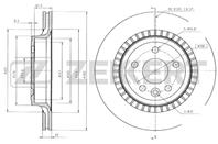 Диск торм. зад. Volvo XC60 (DZ) 08-