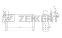 Радиатор отоп. Audi A3 96-, TT 98-, Seat Leon 99- Skoda Octavia (1U_) 96-, VW Golf IV 98- Polo III 99-