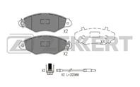 Колодки торм. диск. перед. с датчиком Renault Kang