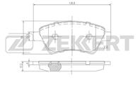 Колодки торм. диск. перед Renault Grand Scenic II 04-, Kangoo 01-, Megane II 03-, Scenic II 03-