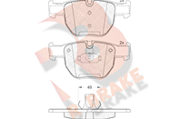 Дисковые тормозные колодки R BRAKE