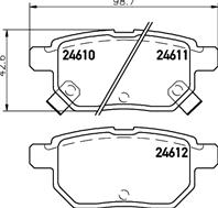 PAD KIT  DISC BRAKE