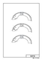 MI Delica P25T/PA3V/PA4W/PA5V/PA5W 94-  Pajero V14/V36V 90-  RAM50pick-up/L200 K62T/K64T 96-  Space...