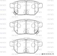 Дисковые тормозные колодки ADVICS