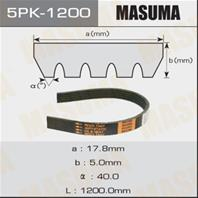 Ремень ручейковый Masuma 5PK-1200