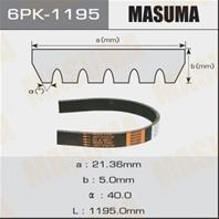 Ремень ручейковый Masuma 6PK-1195