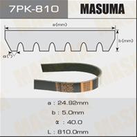 Ремень ручейковый masuma 7pk- 810