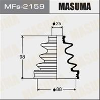 Пыльникшруса masuma силиконmf-2159