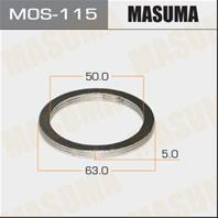 Mos-115_кольцо уплотнительное! 50x63 mazda 323/626 opel frontera/corsa toyota &lt98