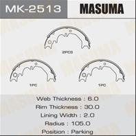 Барабанные тормозные колодки MK2513 от фирмы MASUMA