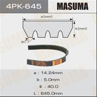 Ремень ручейковый Masuma 4PK- 645