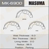 Барабанные тормозные колодки MK6900 от фирмы MASUMA