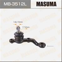 Шаровая опора masuma front low x9  x10 lh