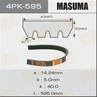 Ремень ручейковый Masuma 4PK- 595