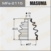 Привода пыльник Masuma Силикон MF-2115