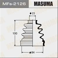 Пыльник ШРУСа MASUMA Силикон MF-2126