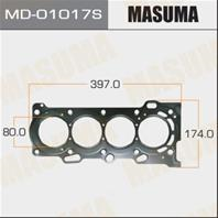 Md-01017s_прокладка гбц! toyota corolla/avensis/celica 1.4/1.6/1.8 16v dohc 99&gt