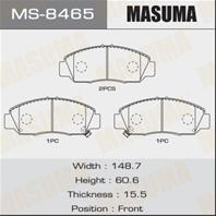 Колодки тормозные дисковые передние MS8465 от компании MASUMA