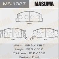 Колодки тормозные дисковые MS1327 от фирмы MASUMA